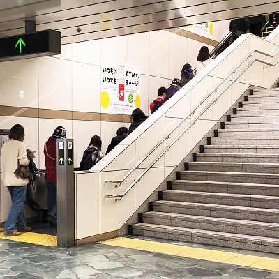 桜通線名古屋駅から金の時計への行き方