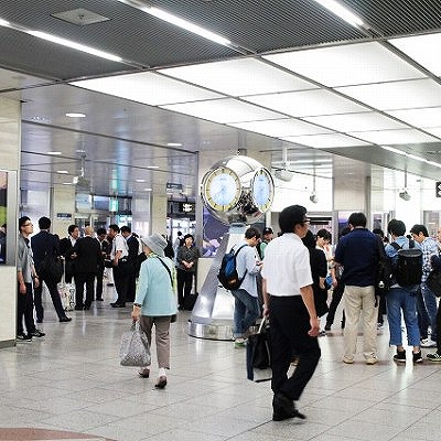 JR在来線名古屋駅から銀の時計への行き方