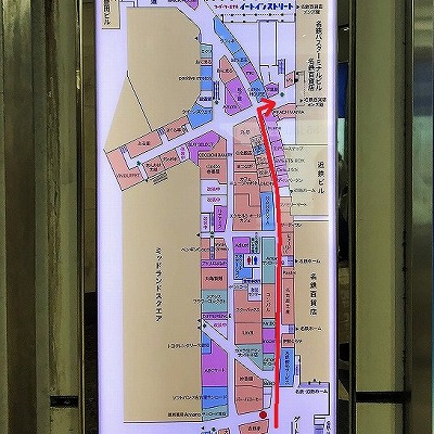 地下鉄名古屋駅からヤマダデンキLABI名古屋への行き方